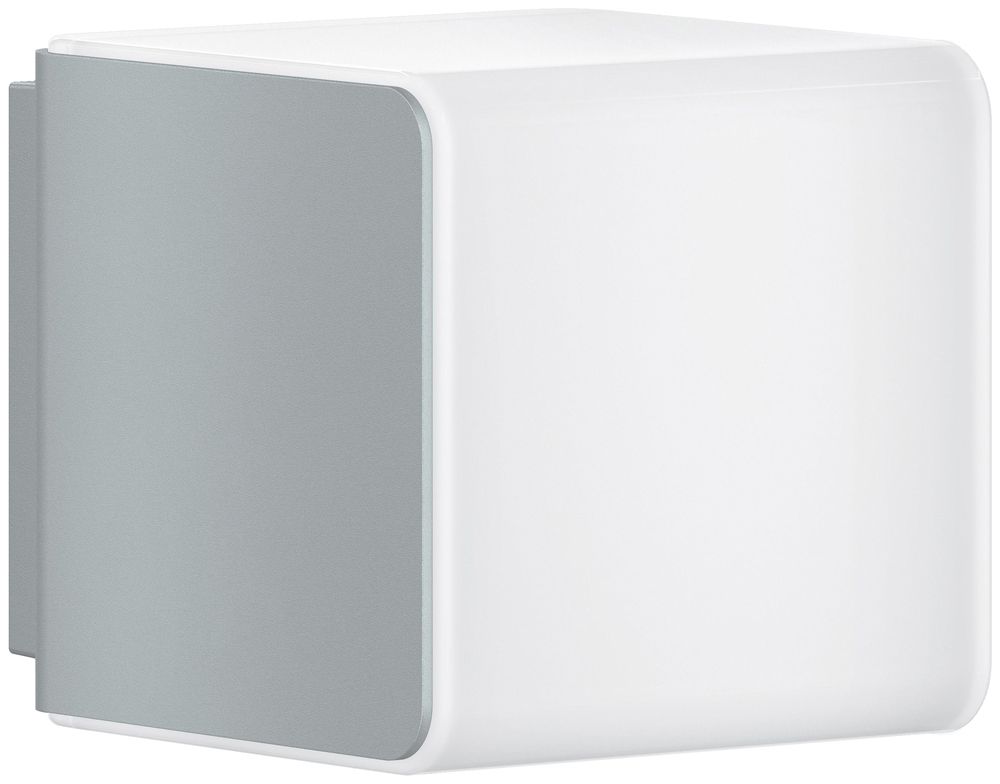 Lampada a muro LED Steinel L 830 iHF bluetooth 9.5W 542lm 3000K IP44 argento