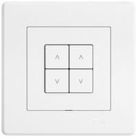 UP-Storenschalter EDIZIO.liv Wiser SNAPFIX® 2 Kanal 4 Tasten WLAN ws