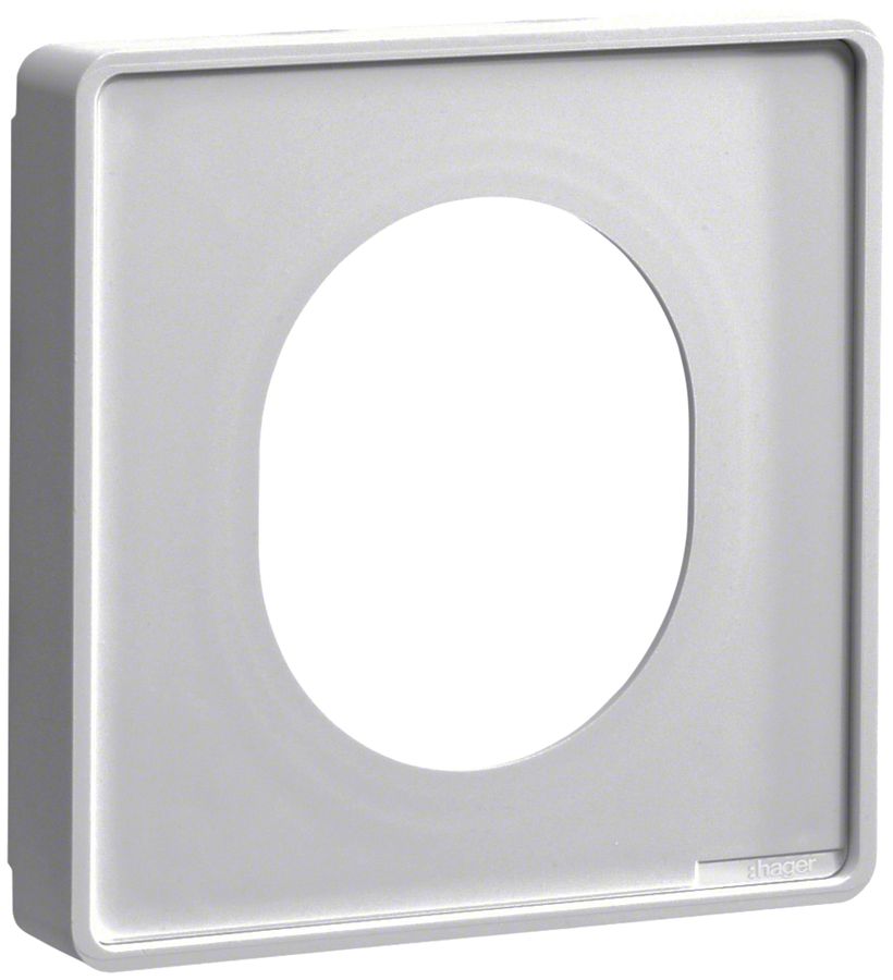 Jeu de caches pour boîte INC CEE tehalit G3374 PC/ABS gris clair