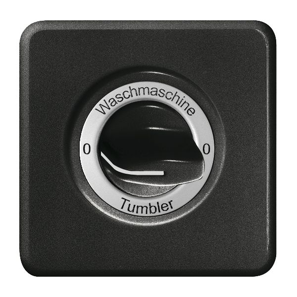 Kit front. 0-Waschmaschine-0-Tumbler per interr.rot. nero