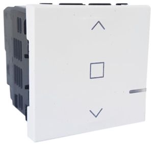 Interruttore radio p.tapparelle INS Legrand Arteor with Netatmo 2 moduli bianco