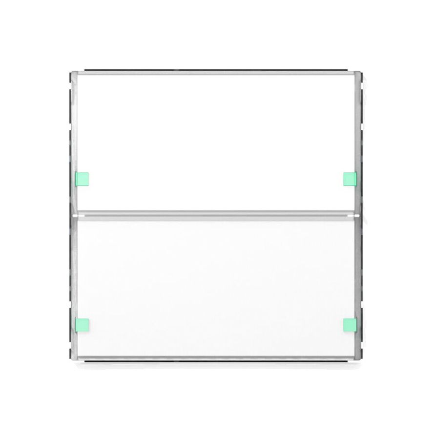 Couronne pour senseur poussoir SIDUS KNX FSet-ZE 2/4, blanc