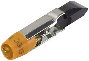 Single-LED T5,5, 24VAC/DC 14mA per EAO01, grigio