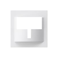 Kit frontale kallysto bianco, 60×60mm per rilevatore di movimento