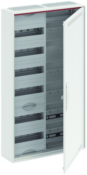 Distributore AP ABB CA 26VML, 2-parte 6 file 72UM + media, porta ventilata