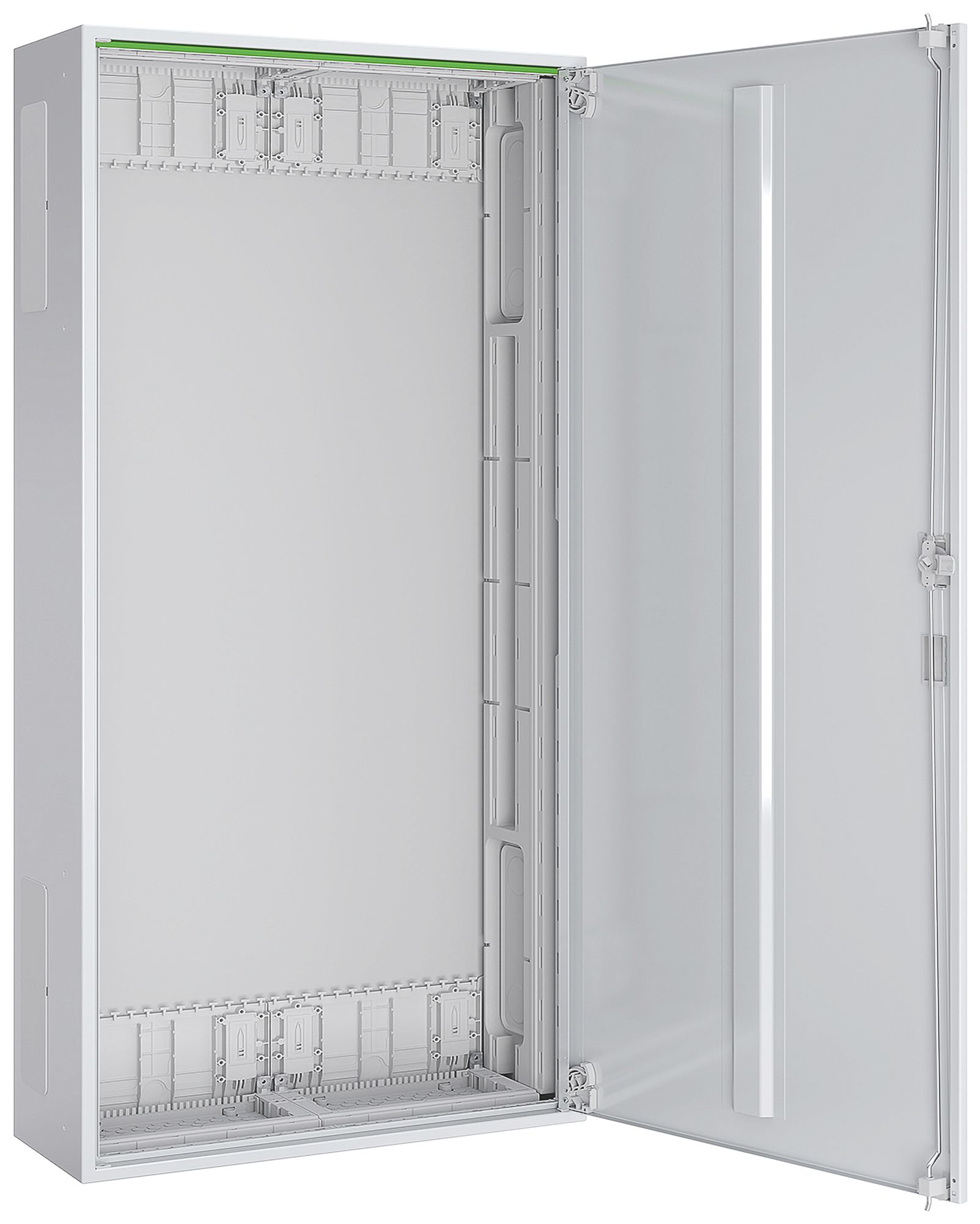 Coffret mural PrismaSeT XL IP44 a.porte 550×1250×210mm 2 champs 8 rangées