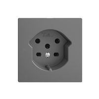 UP-Steckdose EDIZIOdue T15 dunkelgrau