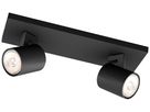 Spot Philips RUNNER GU10 2×20W 305×90mm noir