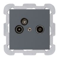 UP-Antennendose R/TV-Daten kallysto B 19dB anthrazit