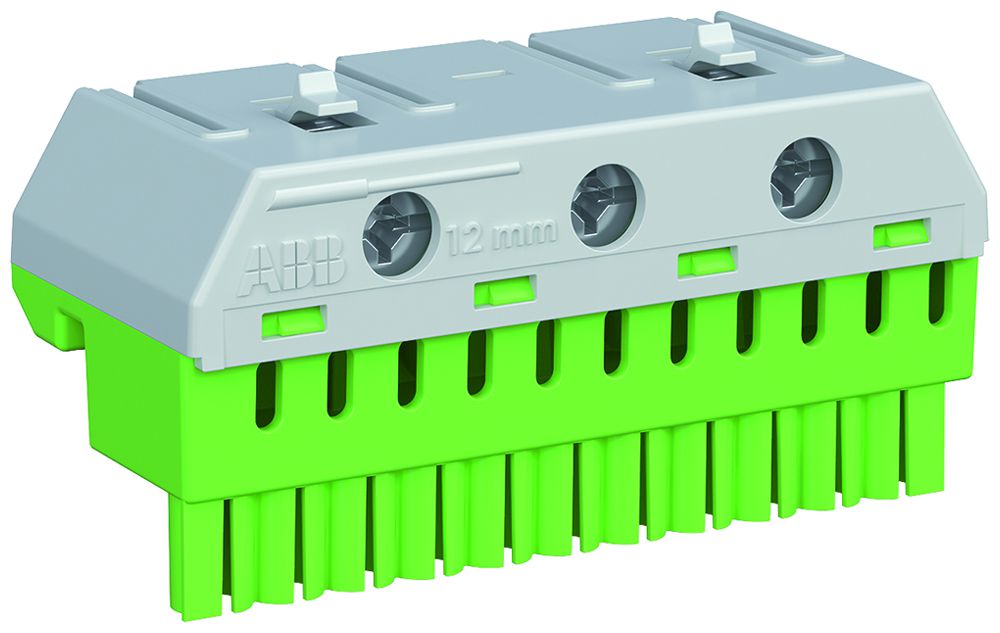 Morsettiera protezione ABB 11×4/3×25mm²