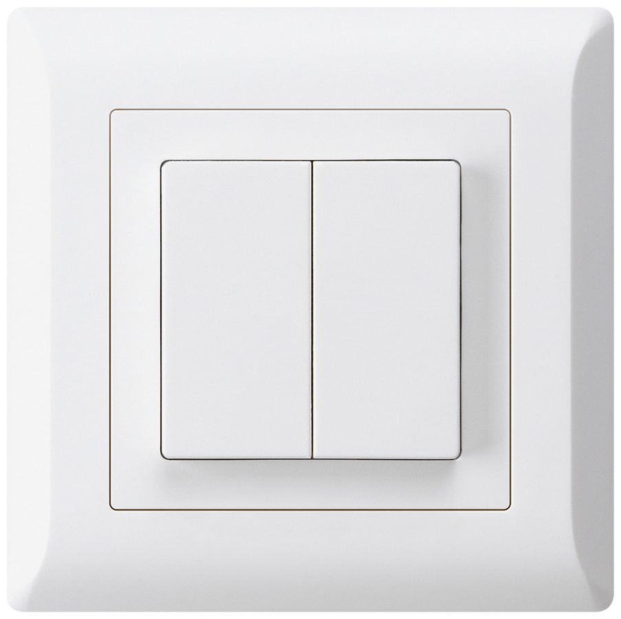 UP-Taster kallysto.line AR 2L weiss