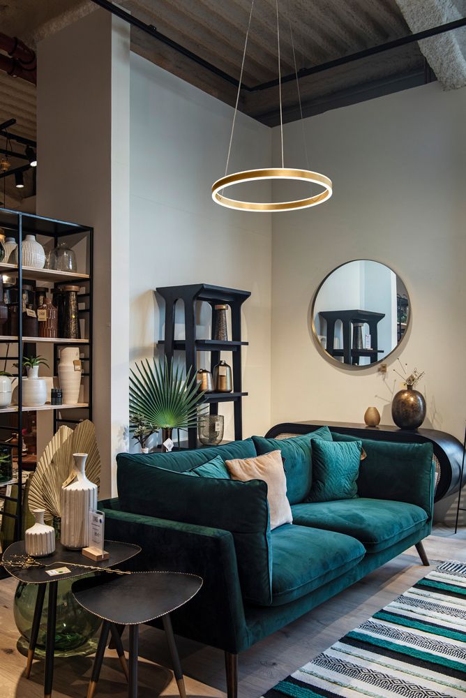 LED-Pendelleuchte SLV ONE 60 PHASE 24W 820lm 3000K Ø600mm messing