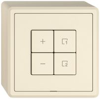 AP-Nebenstelle Dimmer EDIZIO.liv Wiser SNAPFIX® 1 Szene 4 Tasten cr