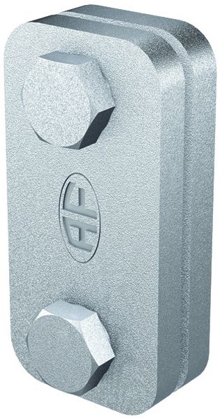 Kreuz-/Parallelverbinder Flury RE 45 für Erdbereich, M8×20, Band=30×3mm