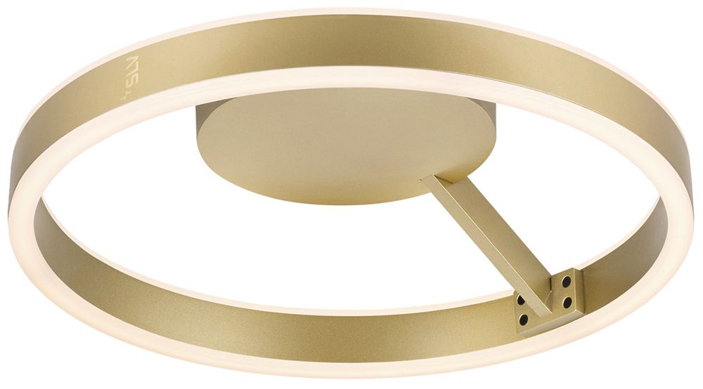 LED-Decken-/Wandleuchte SLV ONE 40 CW 14W 450lm 927/930 DALI Ø400 Messing