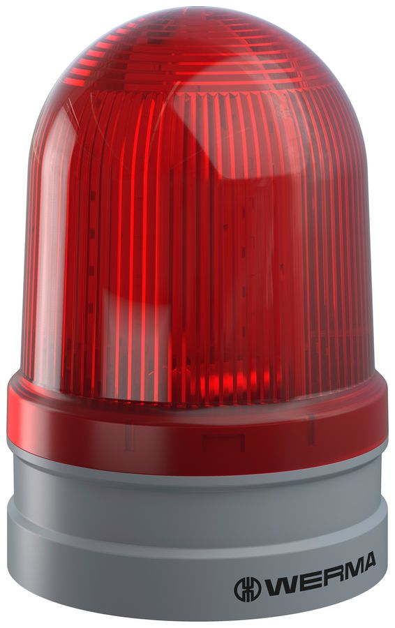 Blinkleuchte WERMA Maxi TwinLIGHT, 115...230VAC, rot