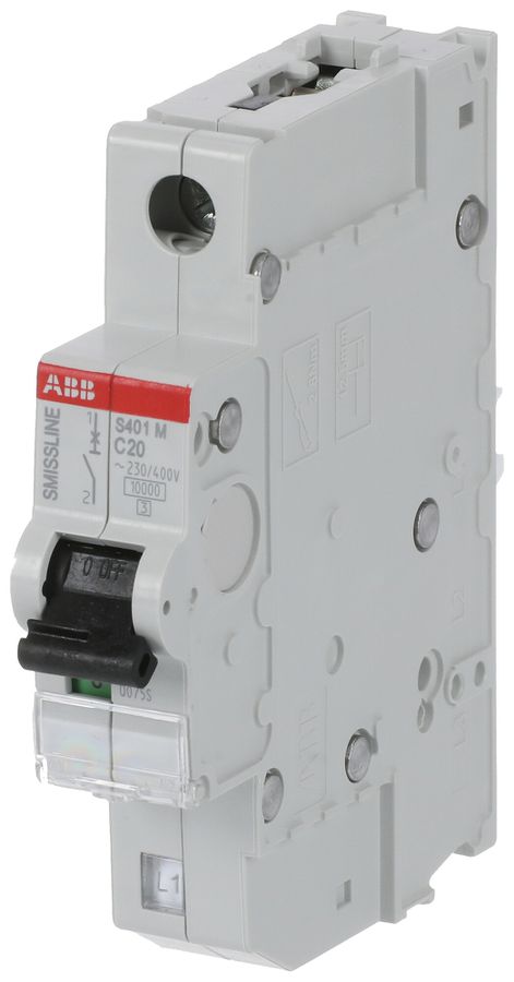 Disgiuntore SMISSLINE TP S 1×20A C 10kA
