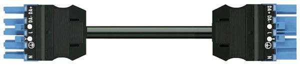 Câble de connexion MIDI 5×2.5mm² 20A 400V 3m cod.I prise/fiche bleu Cca