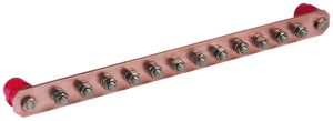 Potentialausgleichsschiene DEHN/elvatec Cu 12×M10×25mm