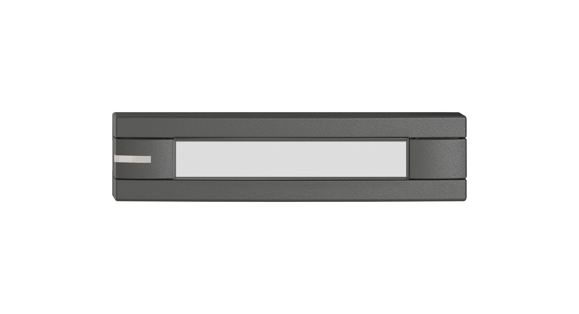 Poussoir 1/4 EDIZIO.liv SNAPFIX® p.KNX&UNI a.LED a.étiquette comm.2touch.grf