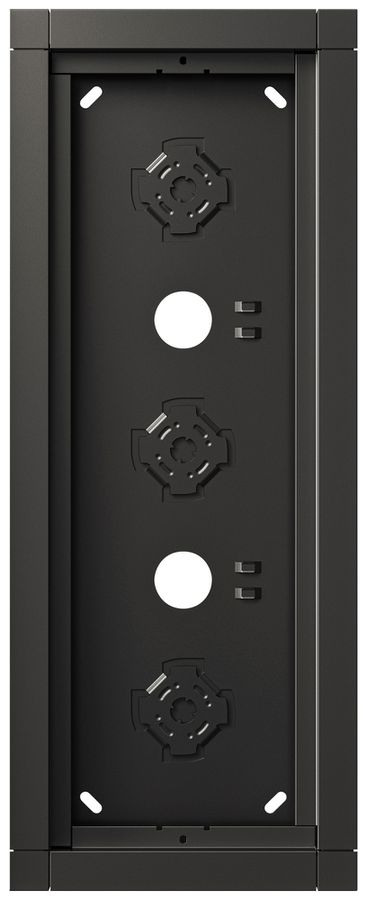 AP-Gehäuse Siedle 3× 132×332×36.5mm grau