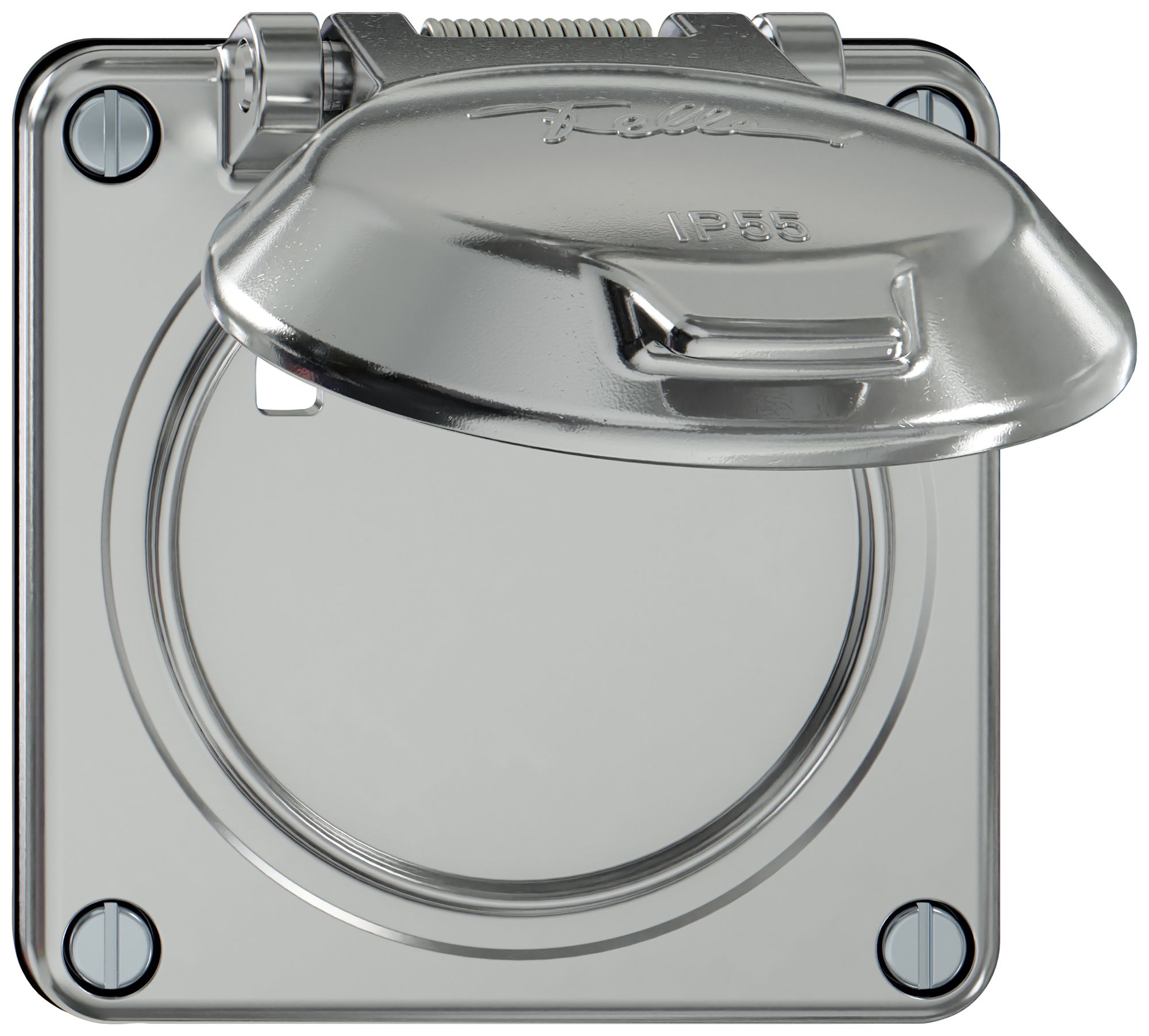 Deckel Feller ELEMENT 1×1 Aluminium