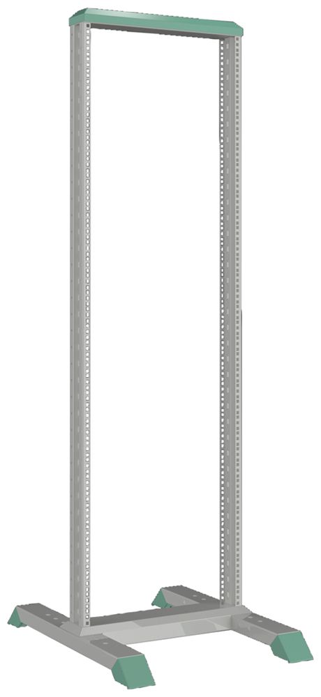 Cadre 19" Rittal DK 7396.000 550×1722×750mm 36UH acier 1500kg