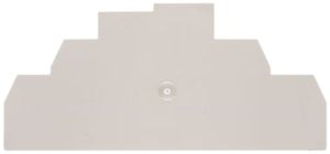 Abschlussplatte Weidmüller ZAP ZVLD 2.5 147.33×1.5mm beige