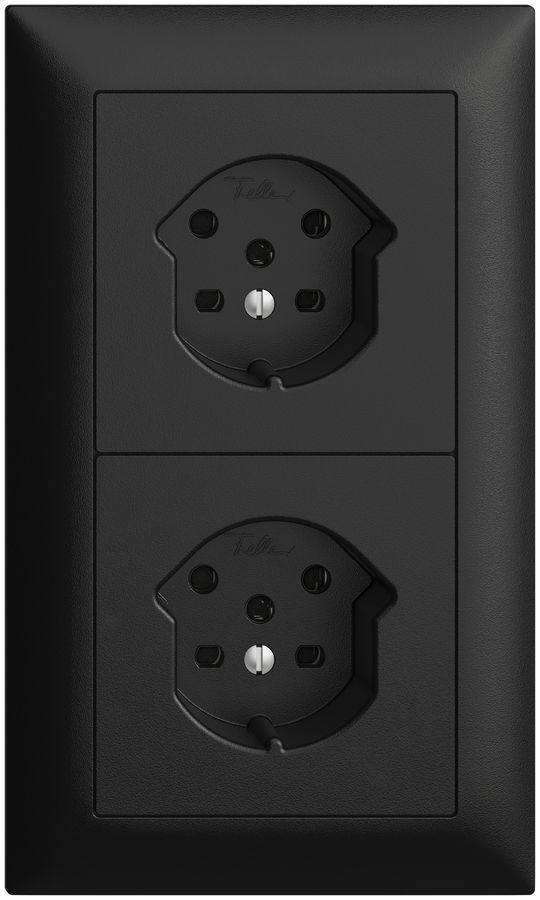 Combinazione INC I-I EDIZIOdue 2×T15 nero