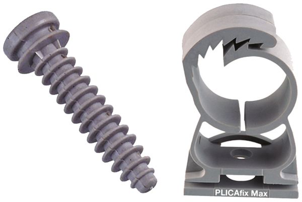 Support de tube Plicafix Max M16 gris