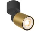 Spot SLV PURI 2.0 Tube CW GU10 1×6W REG Ø55×123×97mm nero/oro