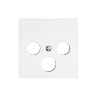 Montageset EDIZIO.liv SNAPFIX® für SAT-Antennensteckdose ws