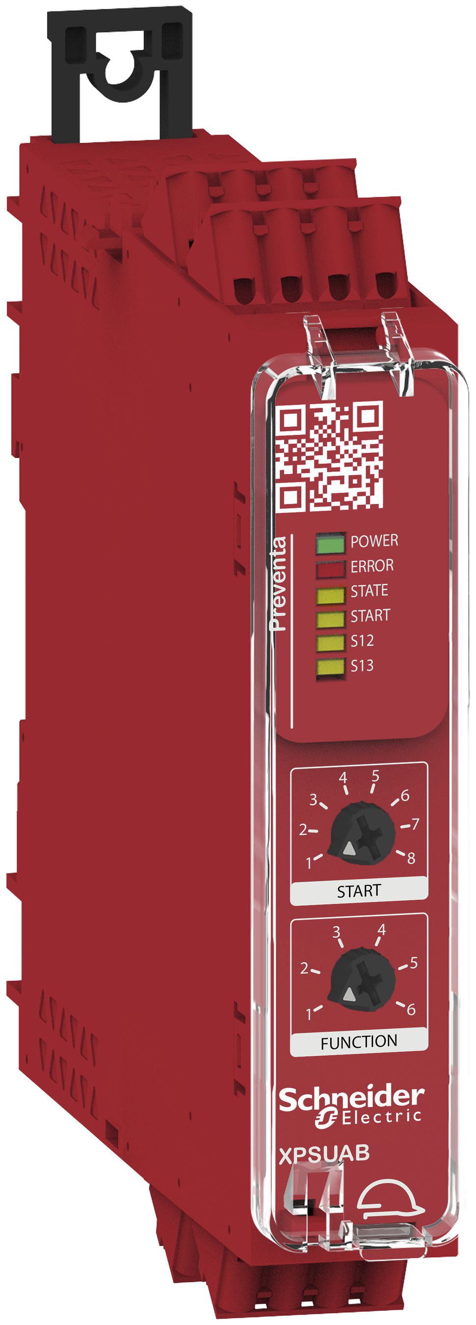 Relais de sécurité SE XPSUAB, 6fonctions/1circuit, 24V 1F/1O/1T PLc res.