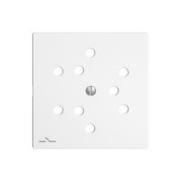 Frontplatte EDIZIOdue 3×T12 1×S weiss