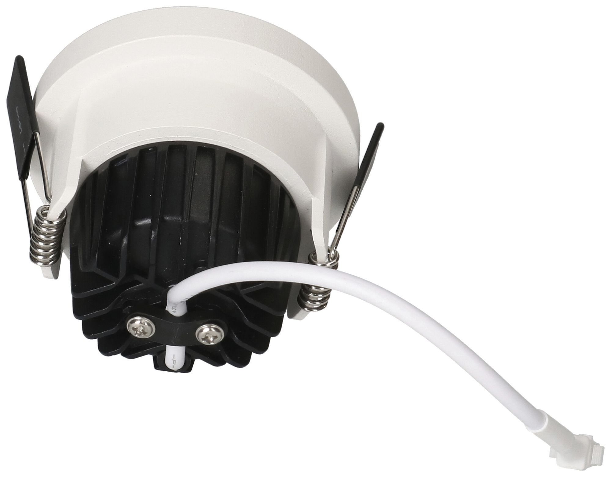 EB-LED-Spot maxLUCE ATMA 68 6.5W 660lm 3000K IP44 MB DIM Ø75mm weiss 32°