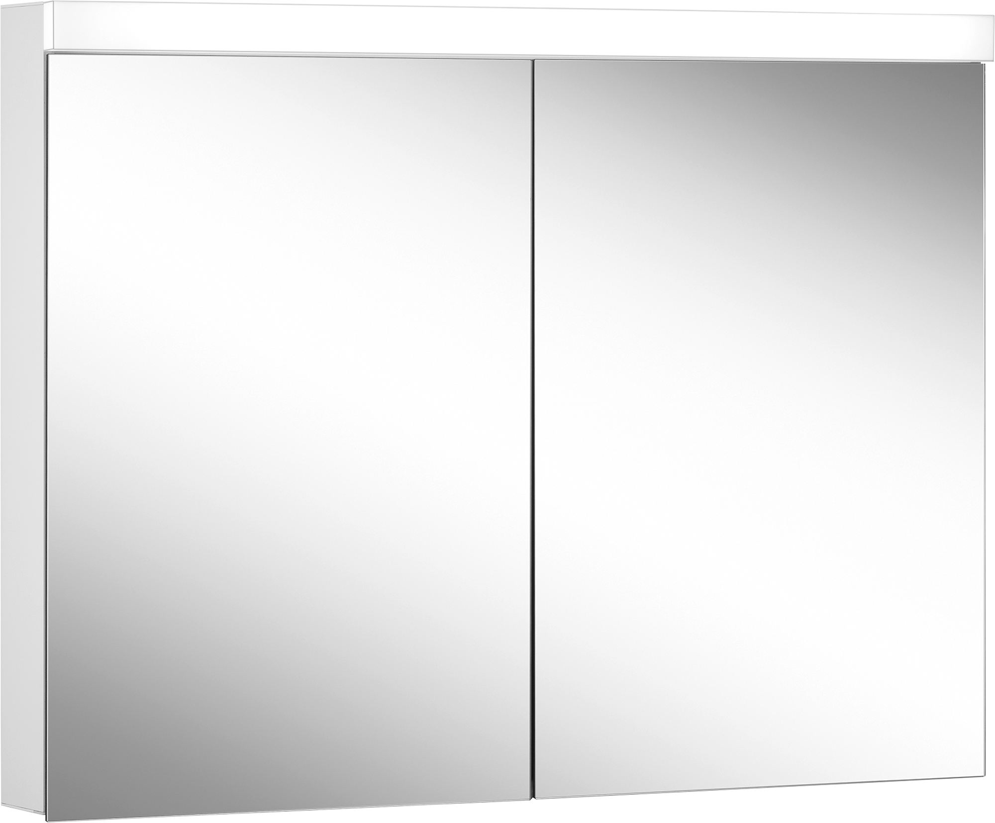 Armoire miroir Schneider LOB 100/2/LED, 4000K, blanc