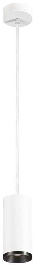 Lampada sospesa LED SLV NUMINOS M DALI 20W 2060lm 4000K 60° Ø85×185mm bianco