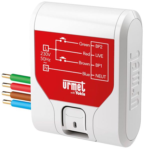 Ingresso binario RF INS Urmet E2BPA-UP 2×ingr Zigbee 230V DC