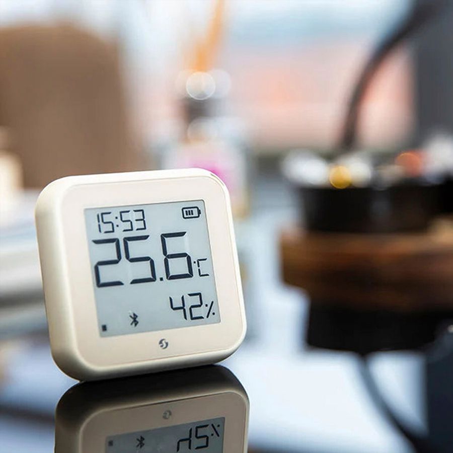 AP-RF-Multisensor Shelly H&T Gen3 Bt/Wi-Fi 0…40°C 70×70×26mm mocha