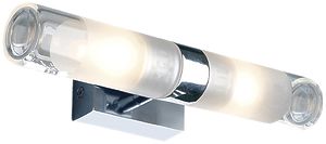 Lampada per specchio SLV MIBO WALL UP-DOWN, 2×G9 25W IP21 cromo