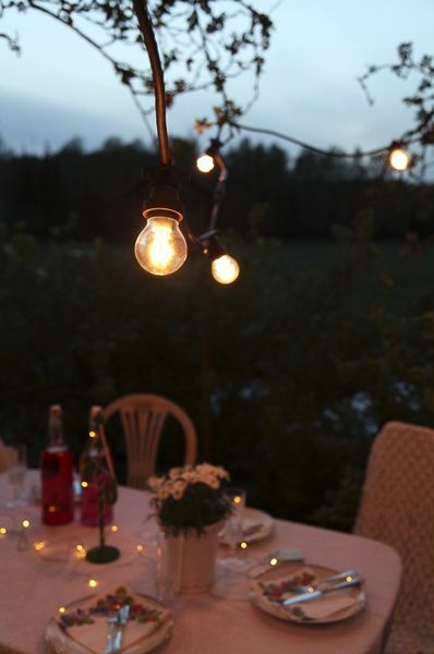 Lichterkette M. Schönenberger Extra Connecta 230V 150W 10×E27 7.35m IP44