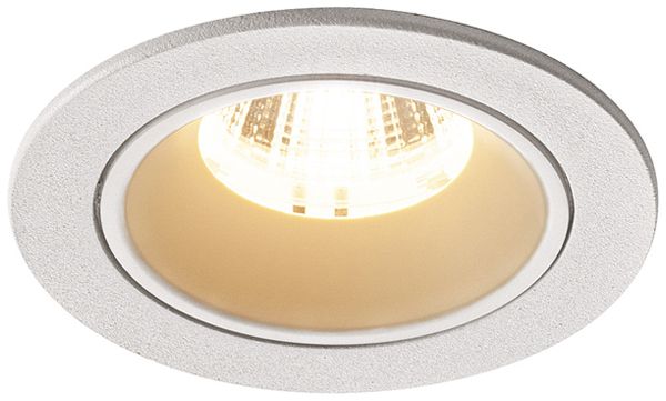 LED-Downlight SLV NUMINOS S 8.6W 720lm 2700K 20° DIM Ø80×52mm ws/ws