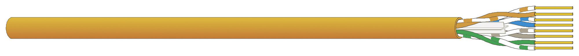 Datenkabel Dätwyler CU 662 4P U/UTP Kat.6 LSZH B2ca or 305m Pull-Quick