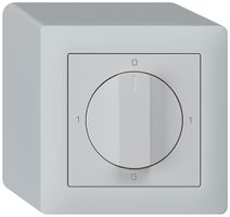 AP-Drehschalter kallysto 0/3L hellgrau mit Drehgriff