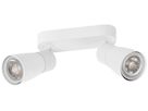 Spot SLV PURI 2.0 Dome CW GU10 2×6W VAR 150×42×138mm blanc