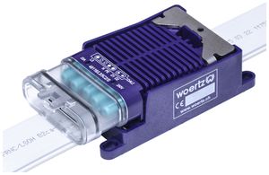 Schnellanschlussdose Woertz f.Flachkabel DALI 5×2.5+2×1.5mm² IP68 L3 5P (Bus) C2