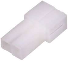 Flachsteckergehäuse Tyco TE FASTIN-FASTON 2L