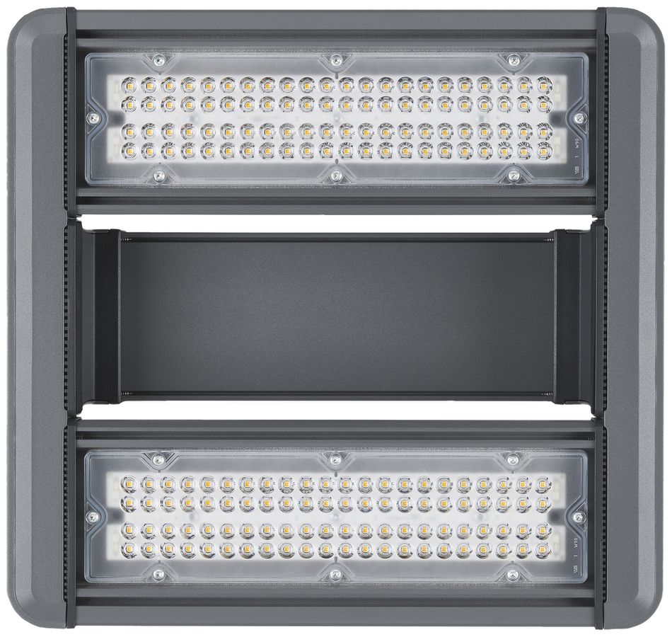 LED-Hallenstrahler Sylvania Sylbay 57W 9100lm 840 IP65 30°×60° DIM 410×386