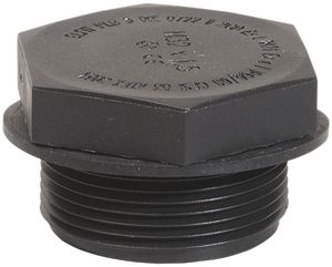 Bouchon de fermeture Demelectric M40 noir PA IP65 V0 B6-B24 -40°…125°C