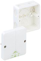 AP-Abzweigdose Abox 025 leer 80×80×52mm, weiss